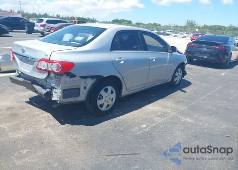2011 Toyota Corolla Le from USA, damaged, VIN 2T1BU4EE6BC648248